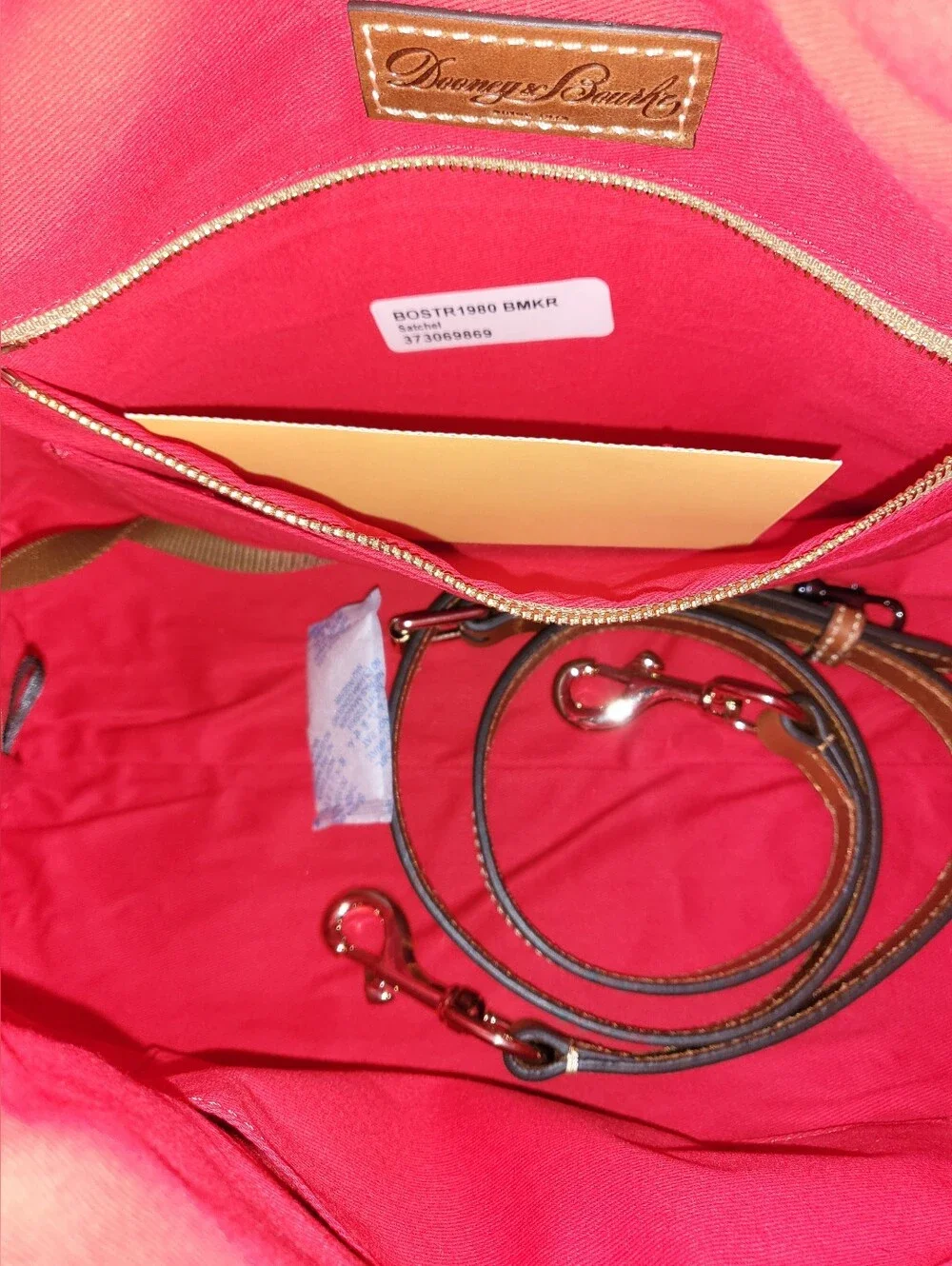 Dooney & Bourke Ostrich Satchel - NWT